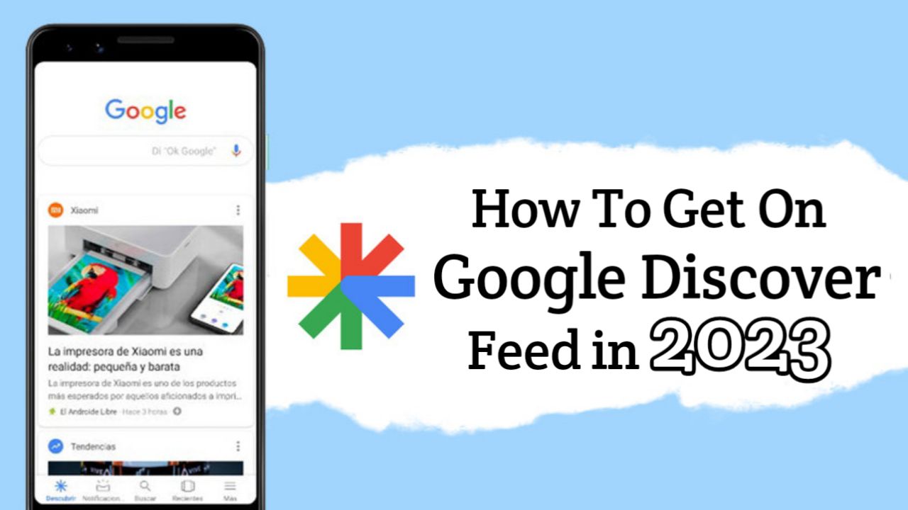 how to get on google discover feed