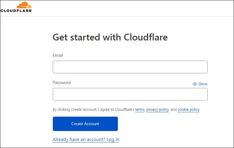 use cloudflare for hosting