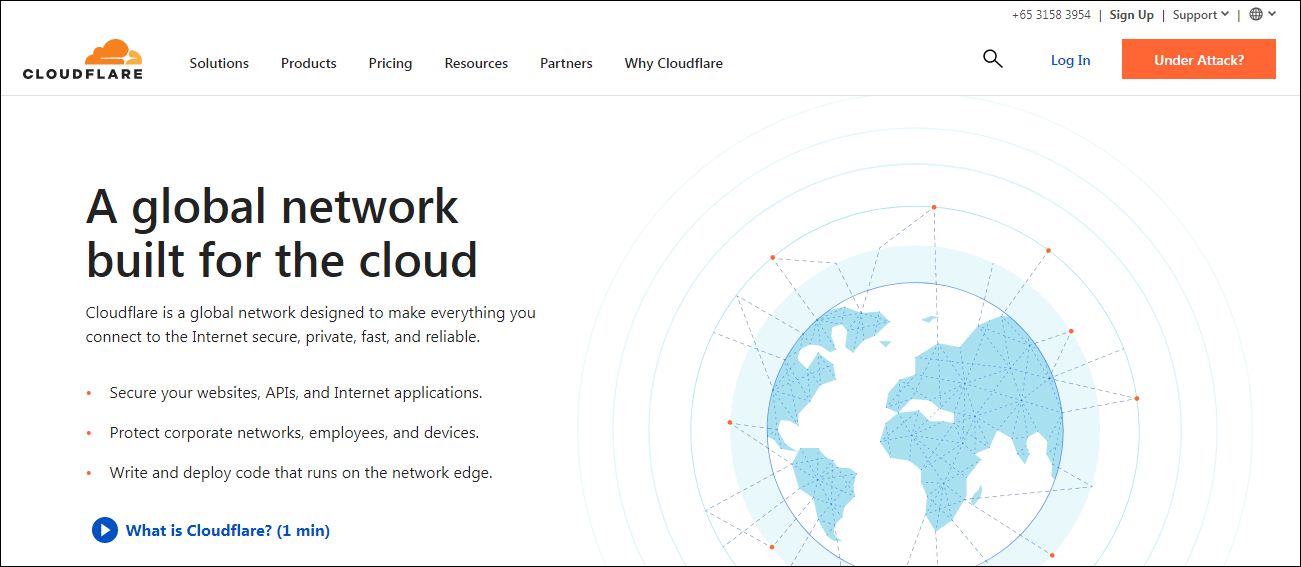 how to use cloudflare for hosting?