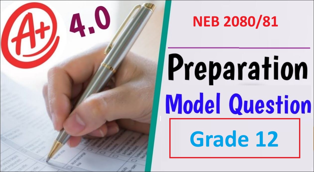 grade12 model question papers with answersheet
