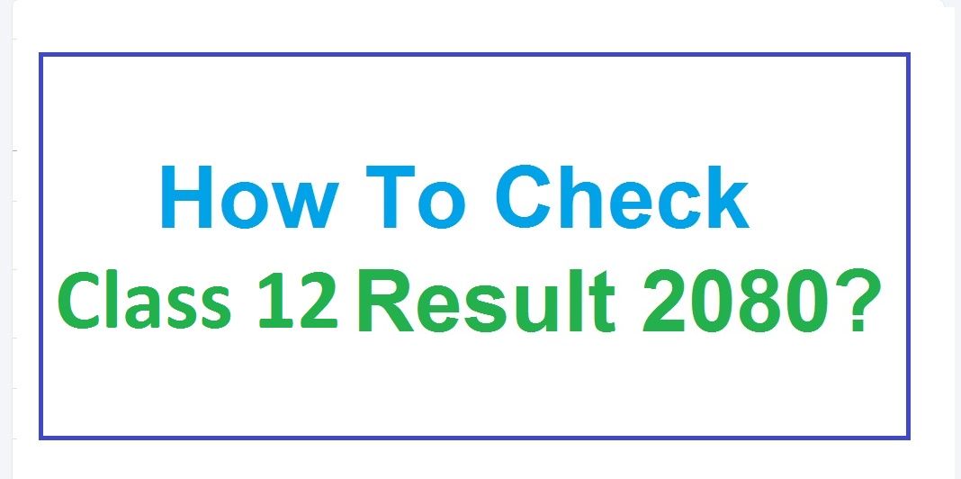how to check neb class 12 result 2080