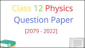 Neb grade 12 physics paper 