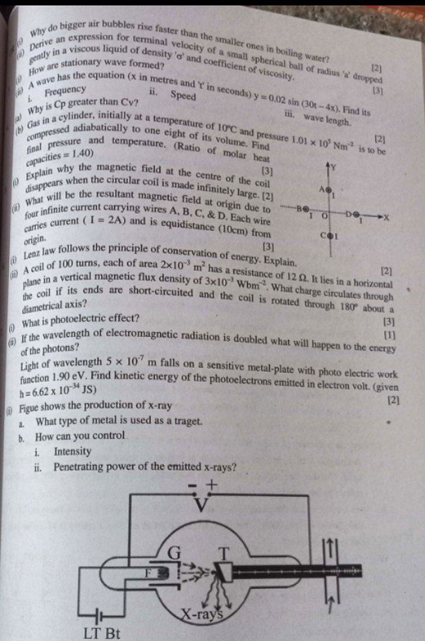 NEB Grade 12 physics question papers 2079