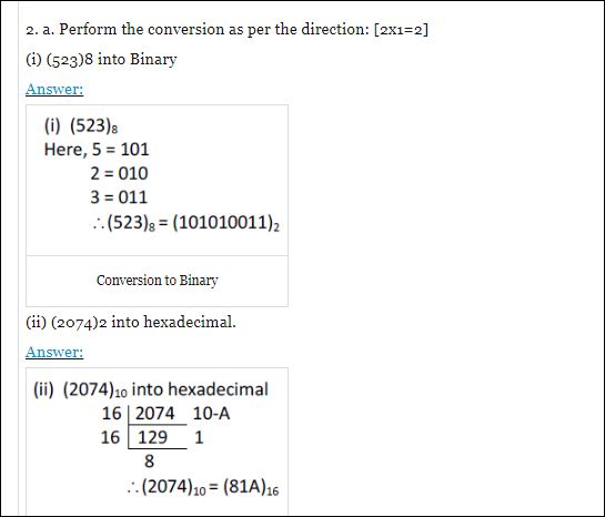 SEE computer science question papers 2079