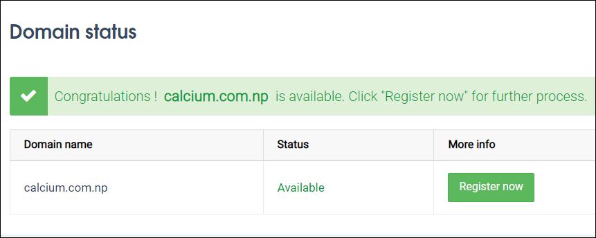 .com.np domain register